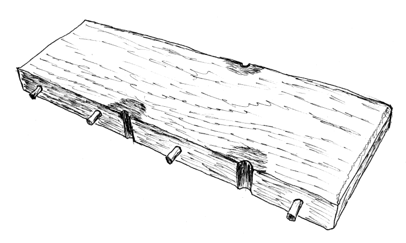 Sketch of the center upright protion of the Jack.