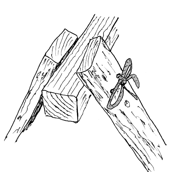 Sketch of closed joint.  Table Version 2.